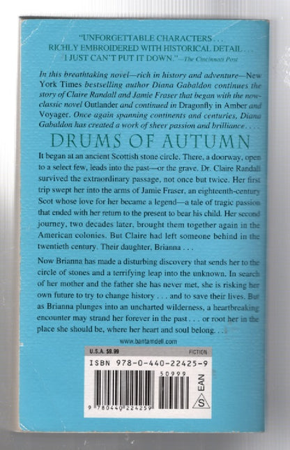 Drums of Autumn fantasy historical fiction Books