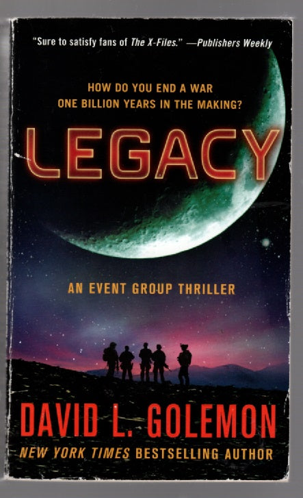 Legacy paperback science fiction thrilller Books