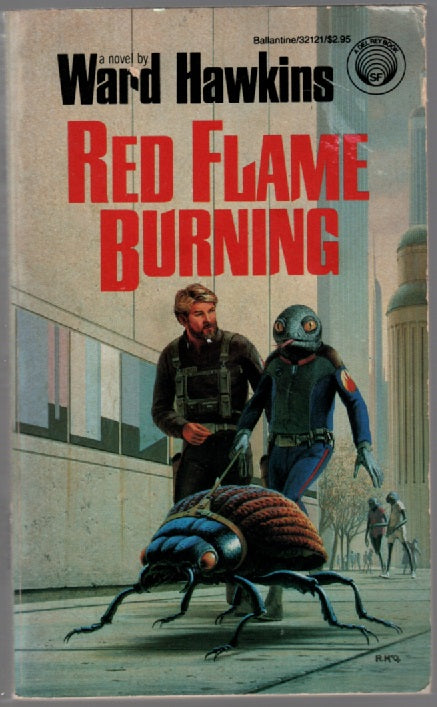 Red Flame Burning paperback science fiction Books