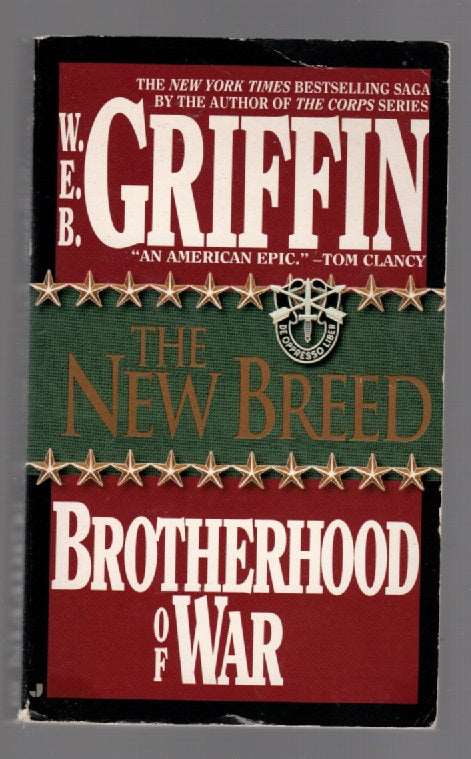 Brotherhood Of War: The New Breed Military Fiction paperback thrilller Books