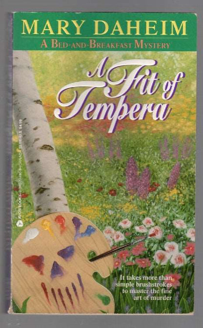 A Fit Of Tempera Crime Fiction mystery paperback book