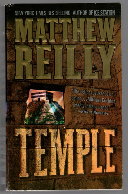 Temple paperback Suspense thrilller book