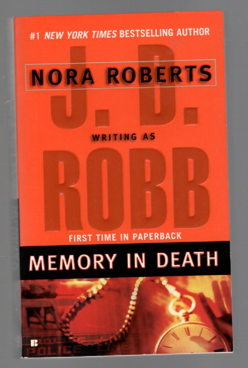 Memory In Death Crime Fiction mystery paperback book