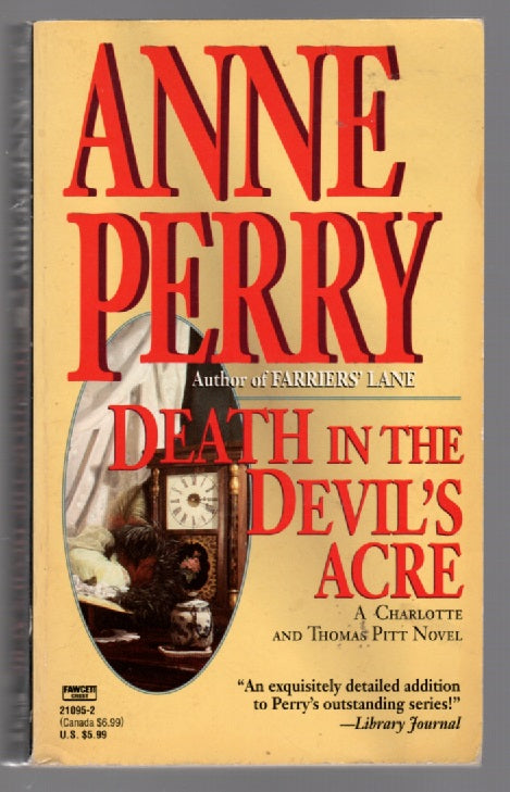 Death In The Devil's Acre Crime Fiction mystery paperback book
