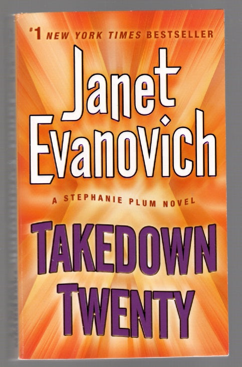 Takedown Twenty Crime Fiction mystery paperback book