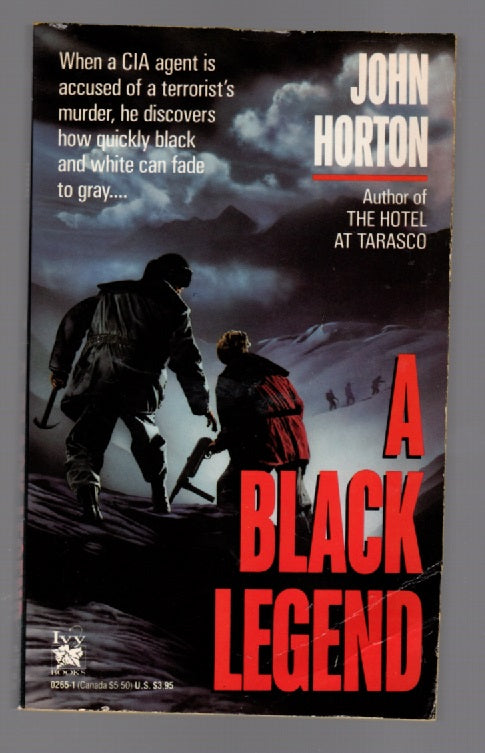 The Black Legend paperback thrilller book