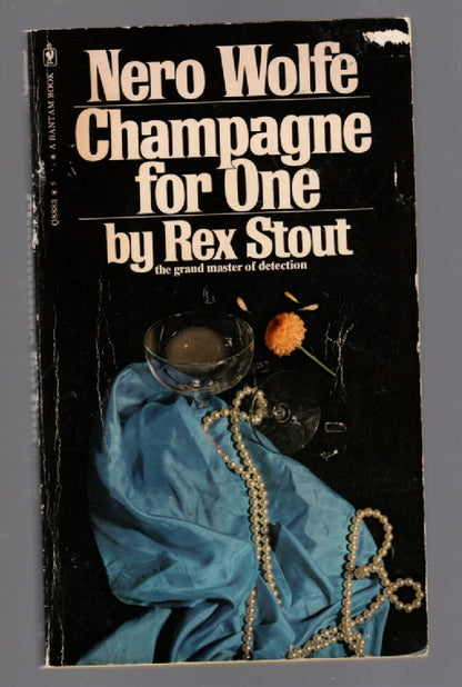 Champagne For One Crime Fiction mystery paperback Books