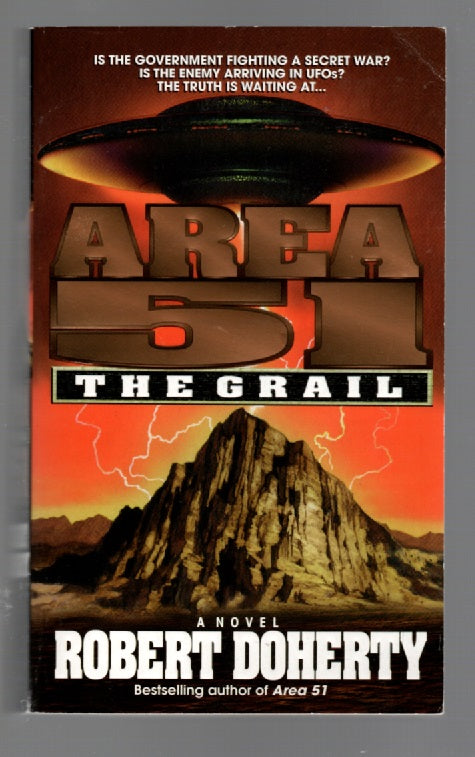 Area 51 The Grail paperback science fiction book