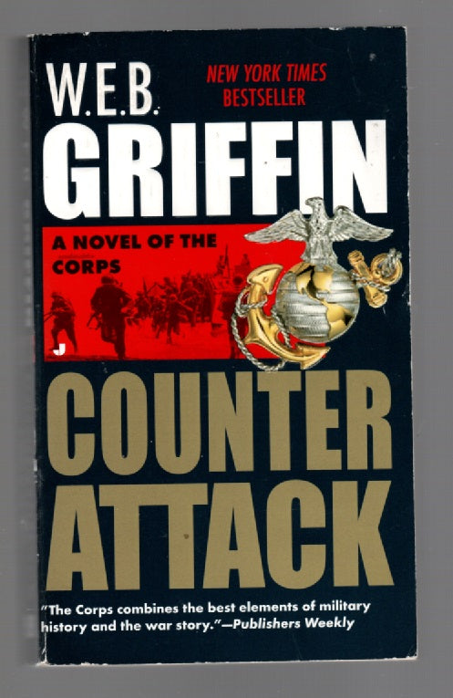 Counter Attack Military Fiction paperback thrilller Books