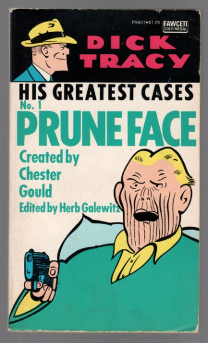 Dick Tracy His Greatest Cases # 1 Prune Face Comedy paperback Vintage Books