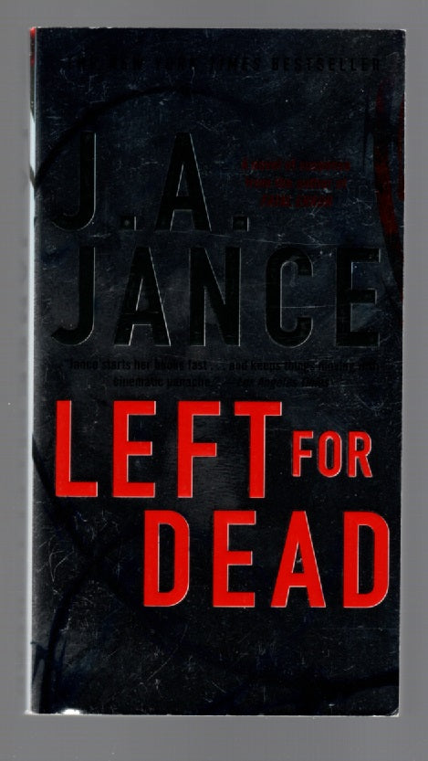 Left For Dead Crime Fiction mystery paperback Books