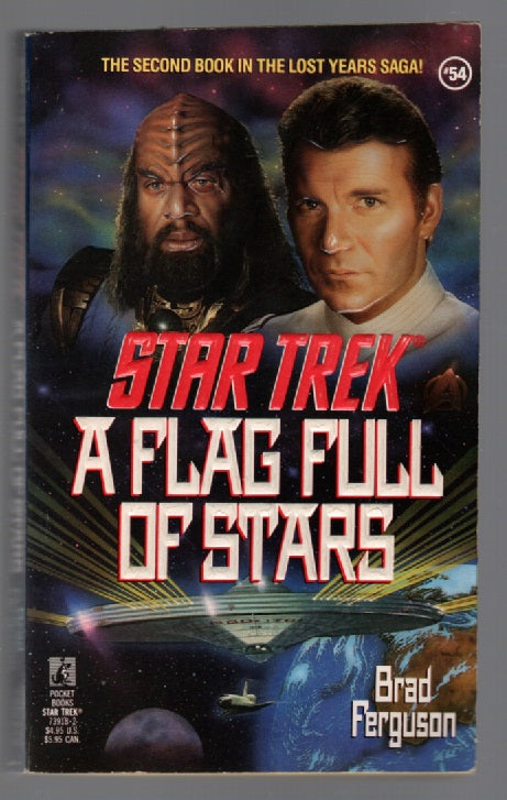 Star Trek: A Flag Full Of Stars paperback science fiction Star Trek Books