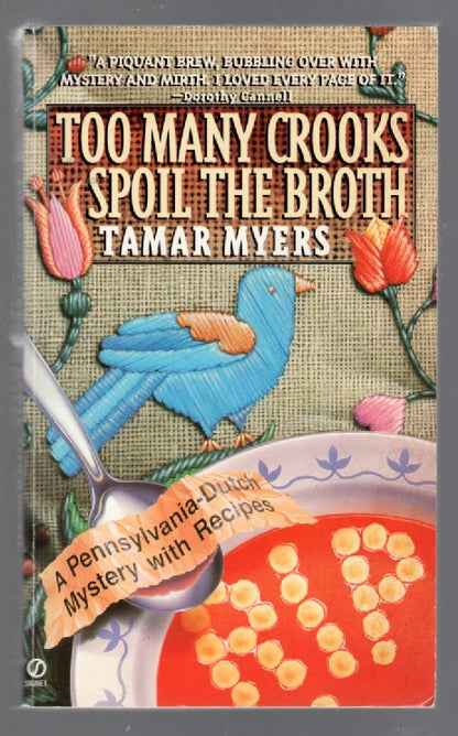 Too Many Crooks Spoil The Broth mystery paperback Books