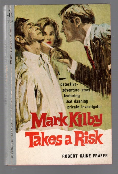 Mark Kilby Takes a Risk mystery paperback thrilller Vintage Books