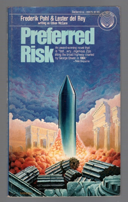 Preferred Risk paperback science fiction Books