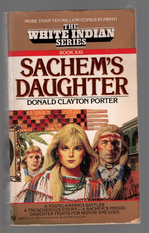 Sachem's Daughter paperback Western Books