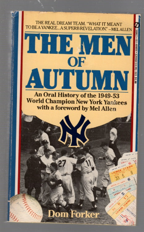 The Men of Autumn Nonfiction paperback Sports Books