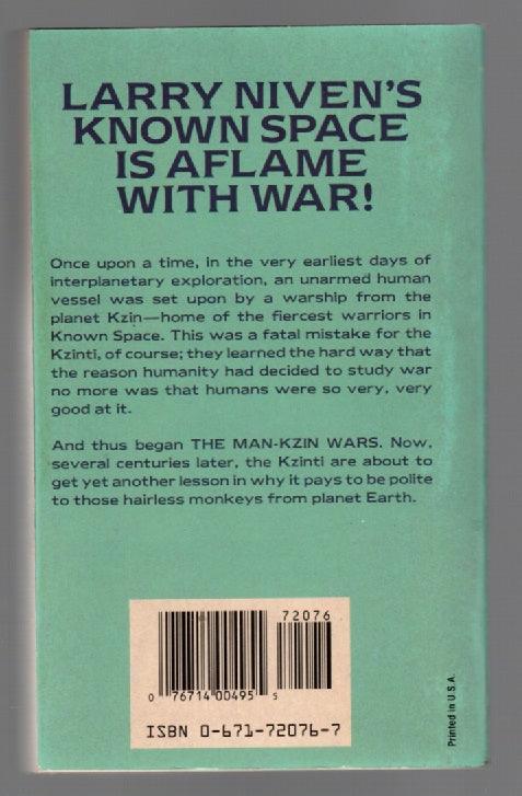 The Man-Kzin Wars cat paperback science fiction used Books