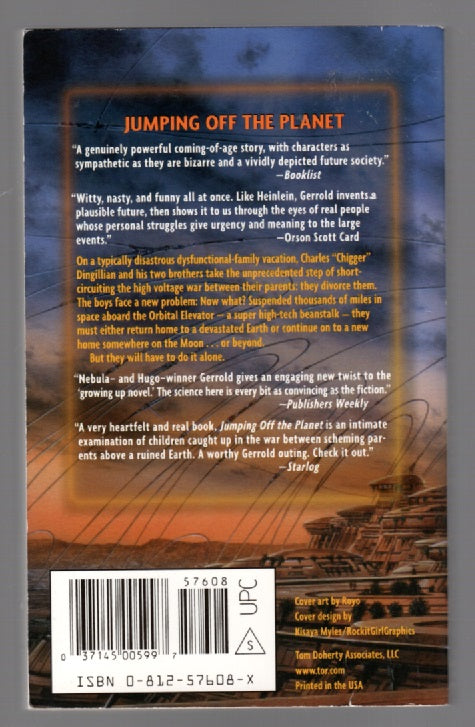 Jumping Off The Planet paperback science fiction book