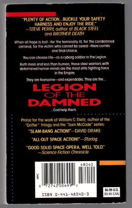 Legion of the Damned paperback science fiction