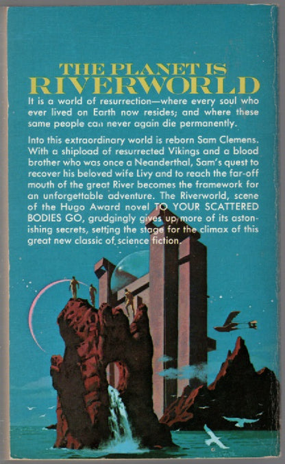 The Fabulous Riverboat paperback science fiction Vintage Books