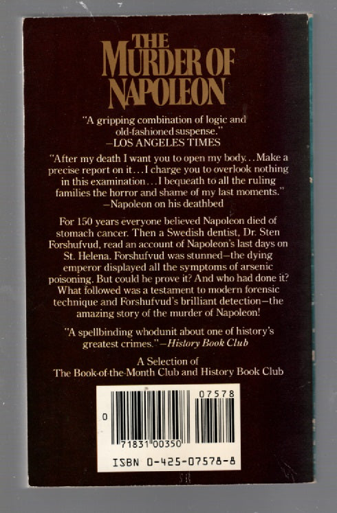 The Murder Of Napoleon Military History Nonfiction paperback Books