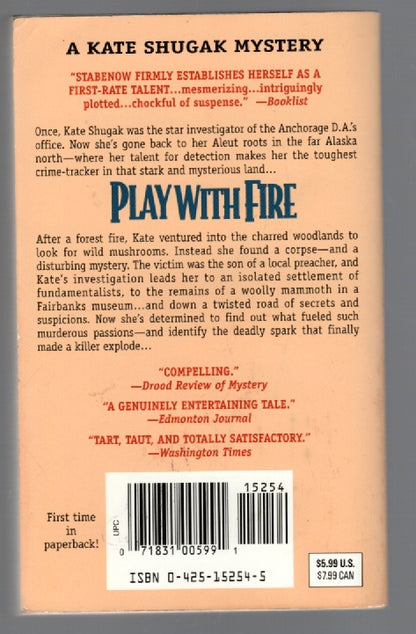 Play With Fire Crime Fiction mystery paperback book