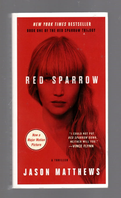 Red Sparrow paperback thrilller Books