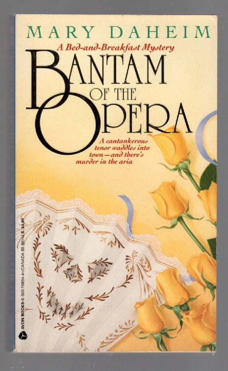 Bantam Of The Opera Crime Fiction mystery paperback book