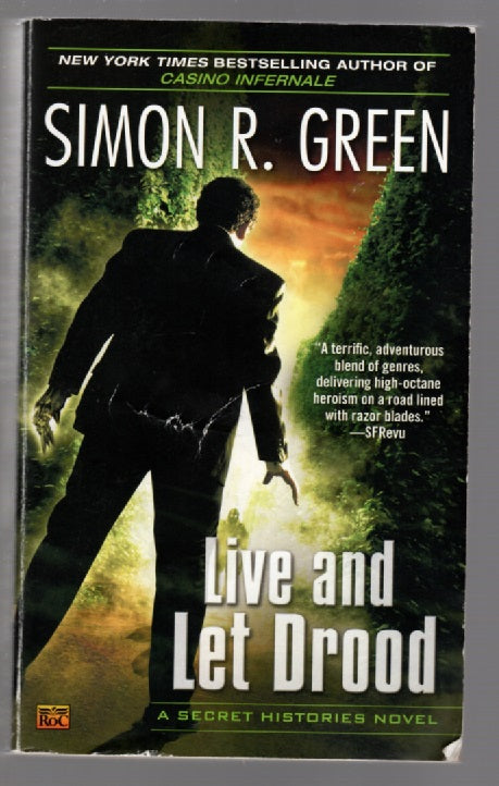 Live and Let Drood paperback thrilller Urban Fantasy Books