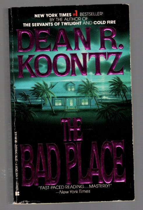 The Bad Place horror paperback Books