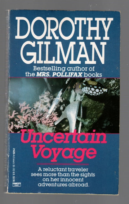 Uncertain Voyage Crime Fiction mystery paperback Books