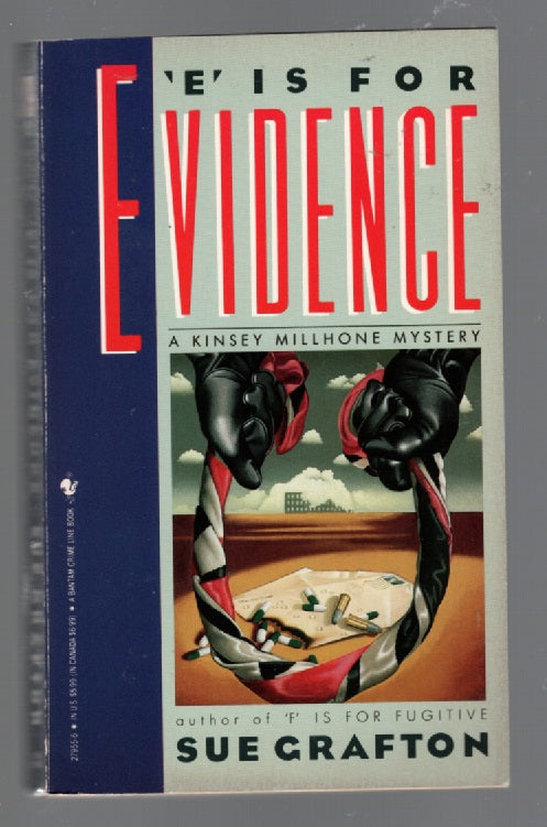 E Is For Evidence Crime Fiction mystery paperback Books