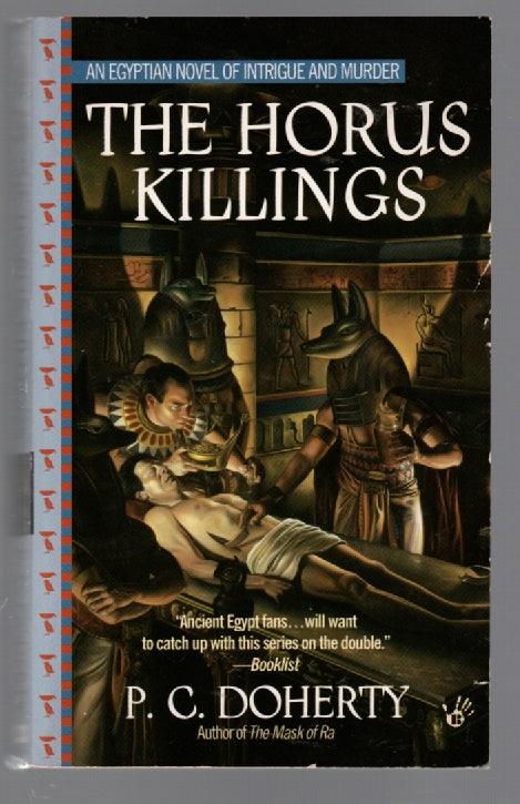 The Horus killings Crime Fiction mystery paperback book