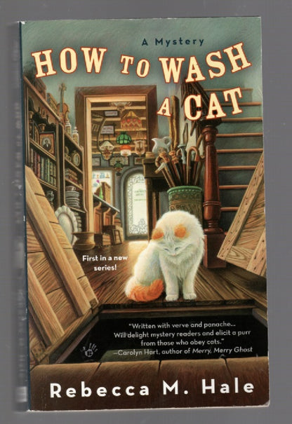 How To Wash A Cat cat Crime Fiction mystery paperback used Books