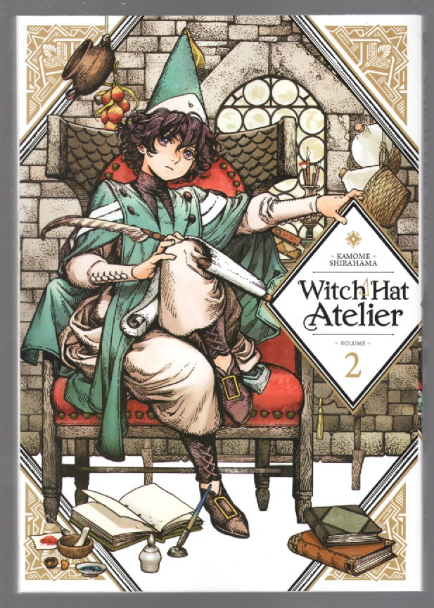 Witch Hat Atelier Vol. 2 fantasy Graphic Novels Books