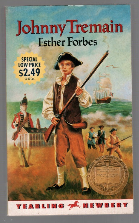 Johnny Tremain historical fiction Military Fiction paperback book