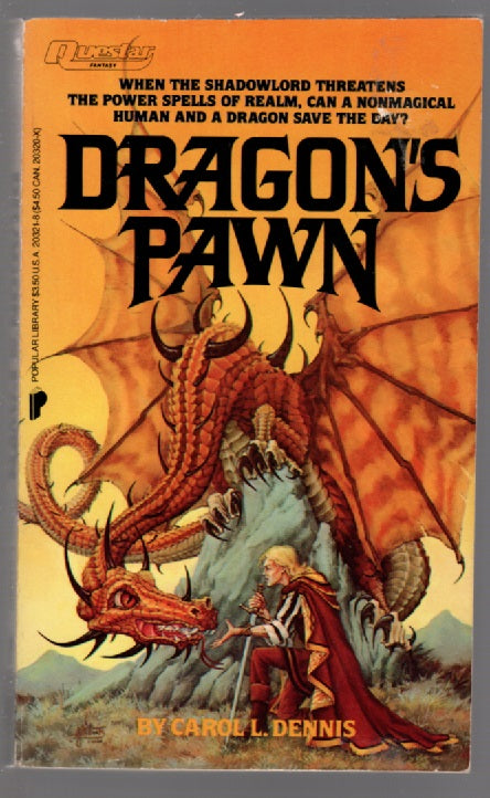 Dragon's Pawn fantasy paperback Books