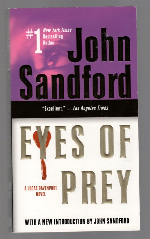 Eyes Of Prey Crime Fiction mystery paperback book