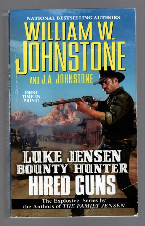 Luke Jensen Bounty Hunter: Hired Guns paperback Western Books