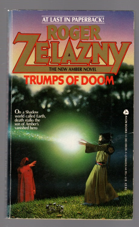 Trumps of Doom fantasy paperback book