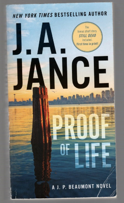 Proof Of Life Crime Fiction mystery paperback book