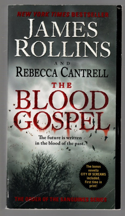 The Blood Gospel horror paperback thrilller book