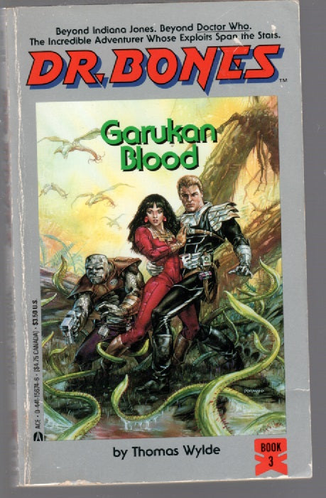 Dr. Bones, Garukan Blood fantasy paperback science fiction Books