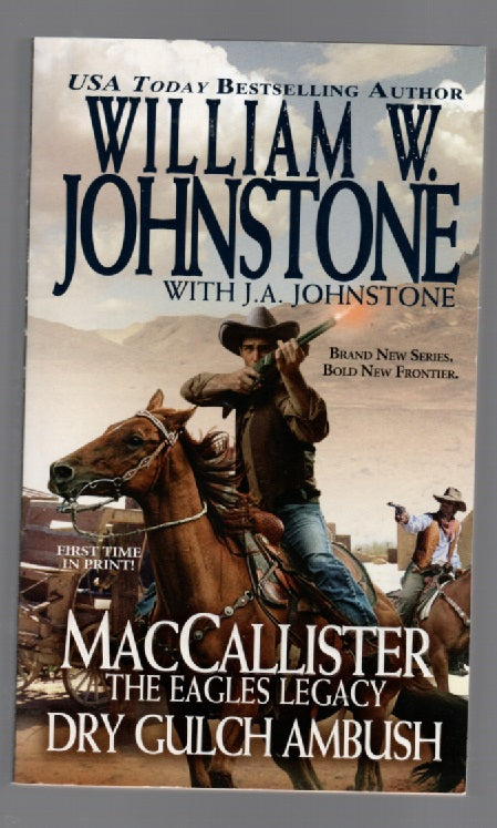 Macalister The Eagle Legacy: Dry gulch Ambush paperback Western book