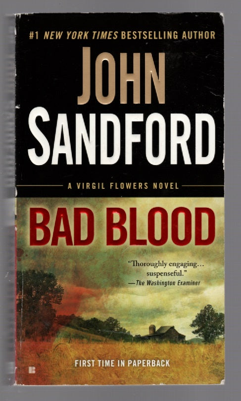 Bad Blood Crime Fiction mystery paperback book