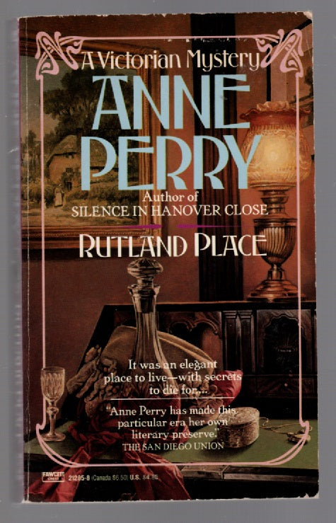 Rutland Place Crime Fiction mystery paperback book