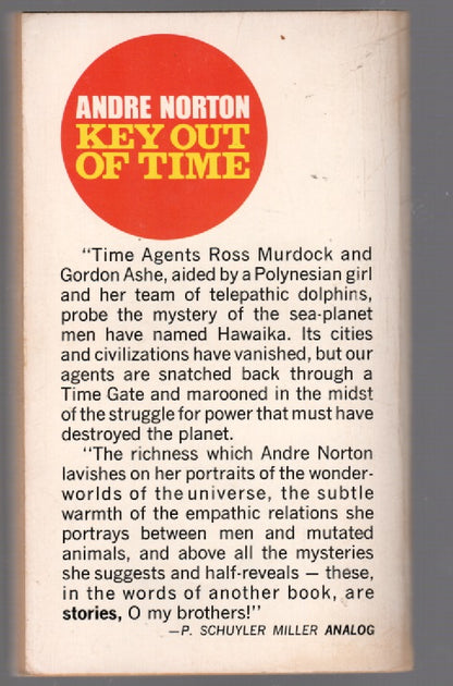 Key Out of Time fantasy paperback science fiction Books