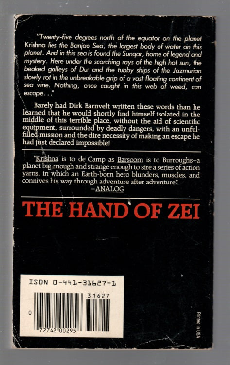 The Hand of Zei paperback science fiction Books
