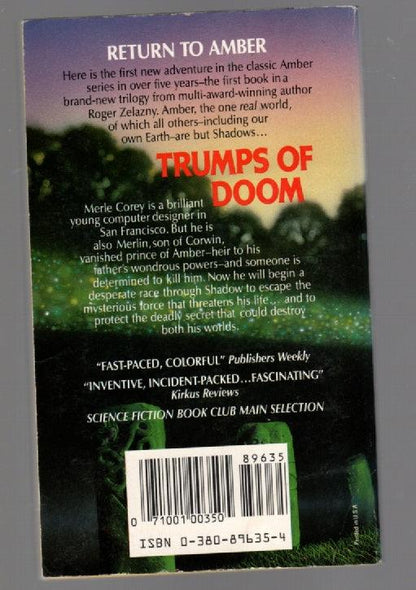 Trumps of Doom fantasy paperback book